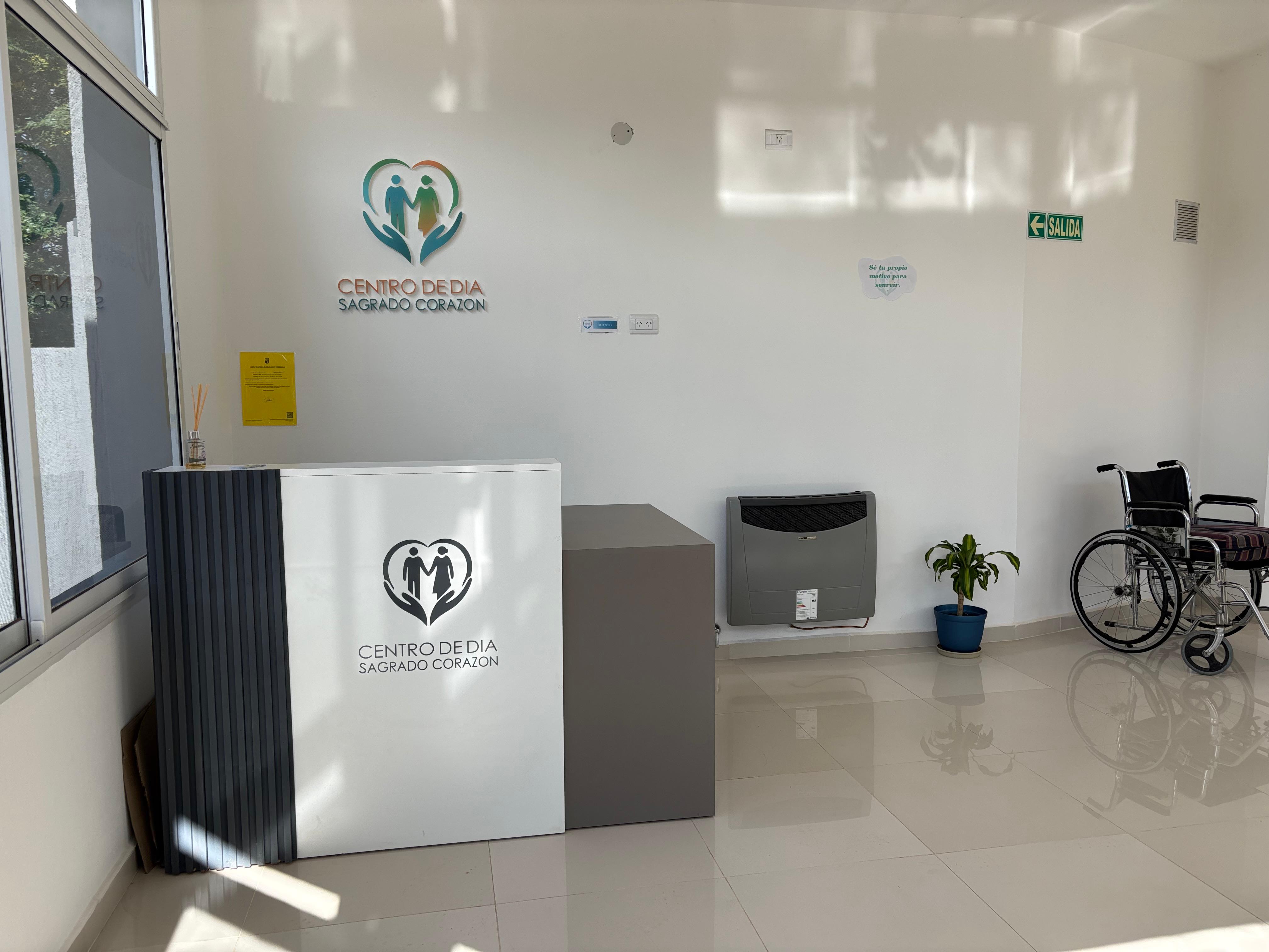 Recepción del Centro de Día Sagrado Corazón